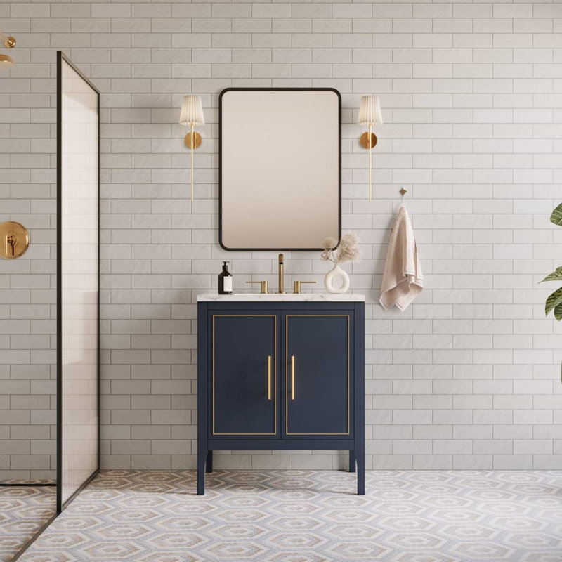 Portmore 3x8 Glazed Ceramic Tile, White