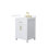 Beckett 24" Freestanding Single Bathroom Vanity with Quartz Top