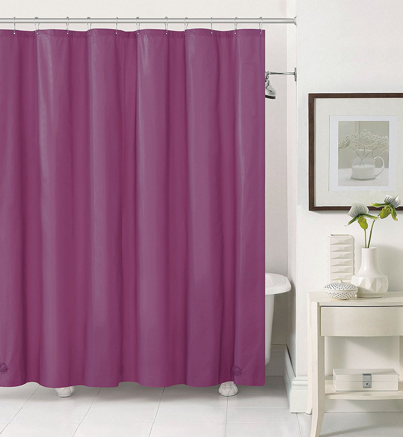 Ebern Designs Kysan Shower Curtain Liner And Reviews Wayfair