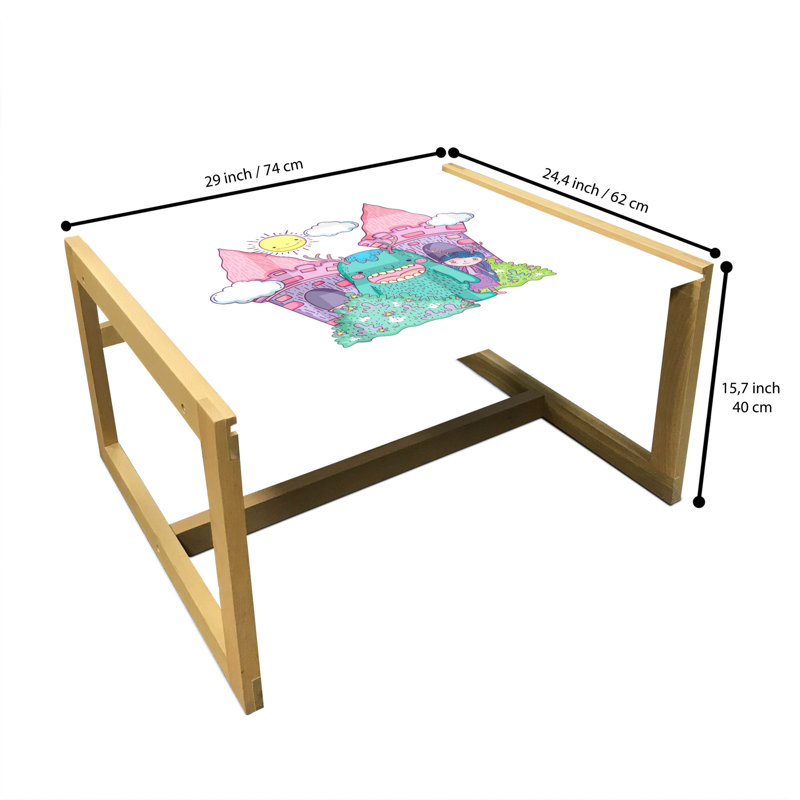 Jackson/Moore Sled Coffee Table, 62cm H x 74cm W x 40cm D