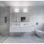 Henfield Commercial Grade LED Rectangle Flush Mounted Wall Sconce 6000K Pure White
