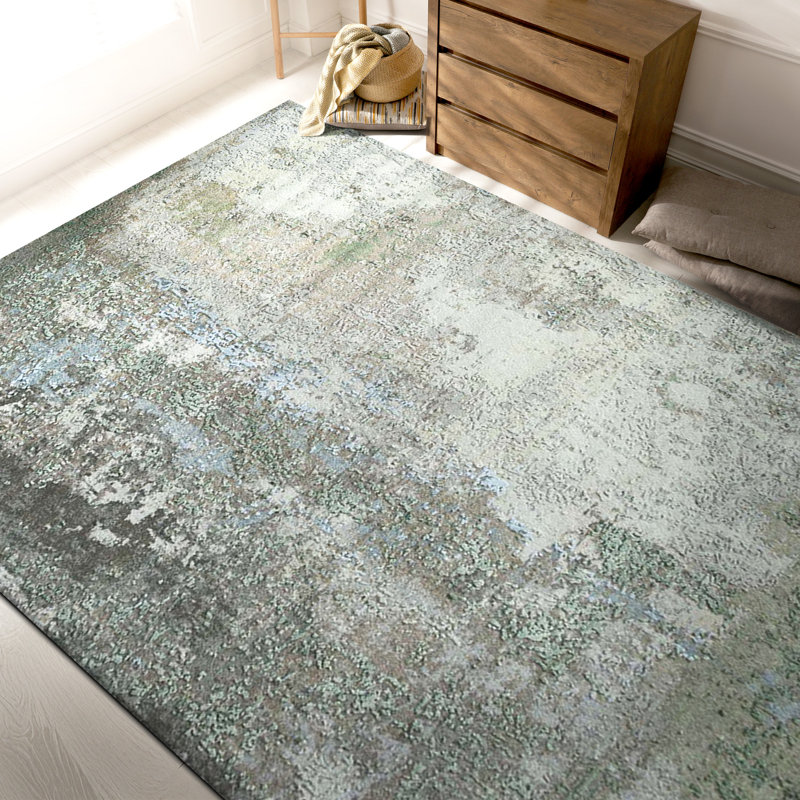 Abstract Area Rug, Rectangle 5' x 8'