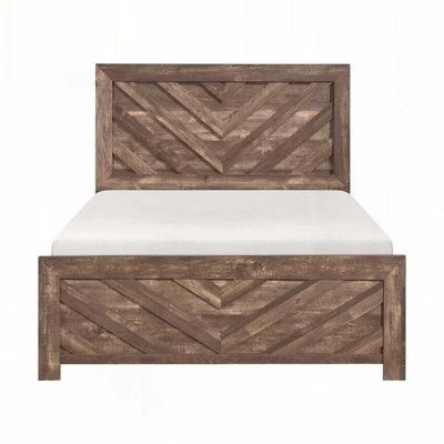 Lit plateforme en bois