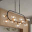 Lustre spoutnik moderne à 11 lumières à intensité variable