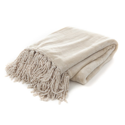 Plush Woven Throw Blanket