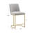 Upholstered Counter Stool with Metal Frame-70133970-70133972