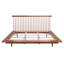 Lit standard en bois massif à profil bas-1681960976