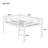 Full Rubber Wood Loft Bed With Ladder,White-1883117772-1883117773
