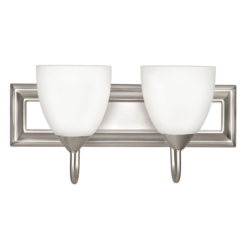 Billmont Iron Armed Sconce, Satin Nickel