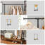 Lassel Adjustable Rolling Clothes Rack