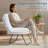 Foldable Legged Chair, Armless Floor Chair for Living Room & Bedroom-1888966002