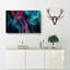 Flowing Through in Abstract - Wrapped Canvas-55314804