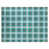 Turquoise / orange / blanc