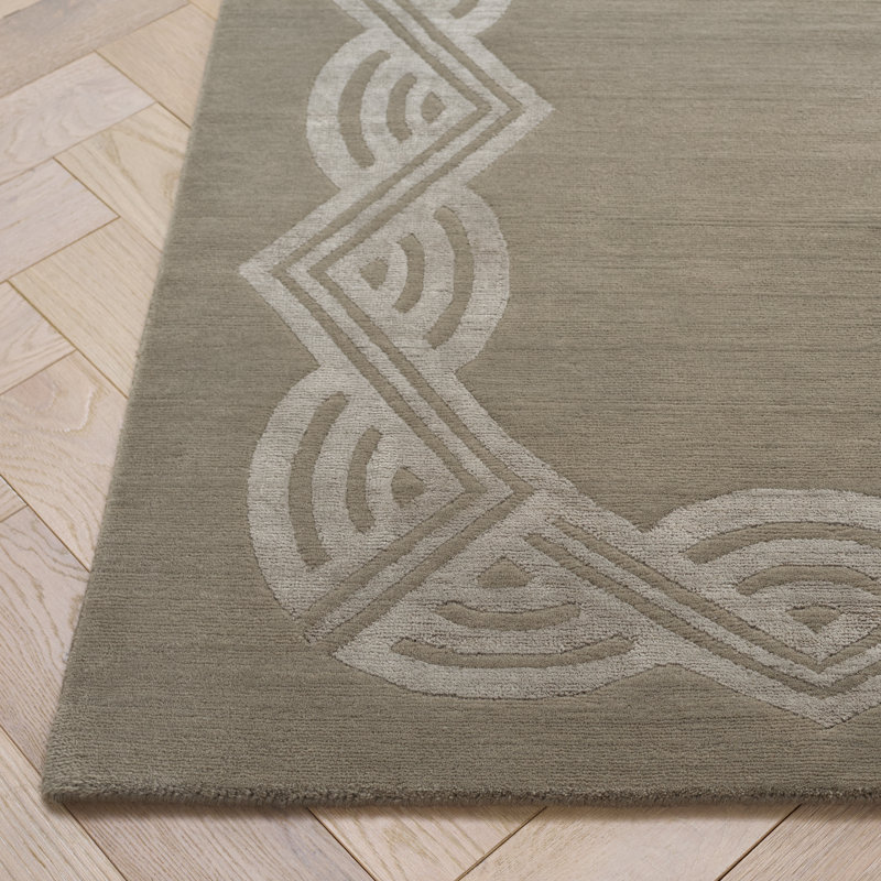 Ralph Lauren Dufrene Wool, Silk Geometric Rug, Rectangle 8' x 10'
