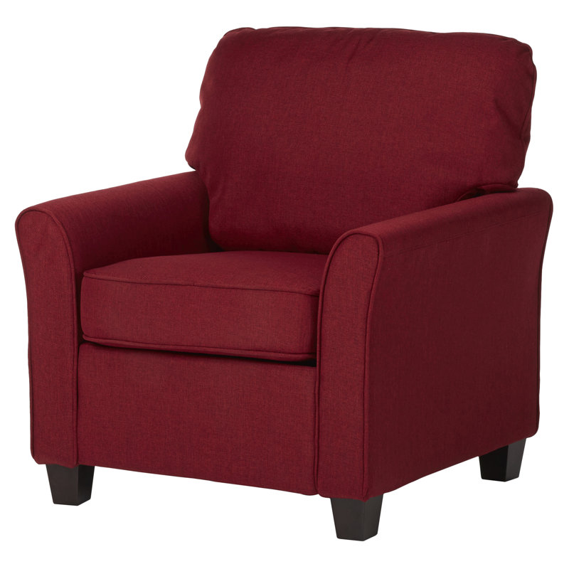Fauteuil Caleigh, Rouge