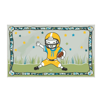 Tapis pour enfants East Urban Home Sports