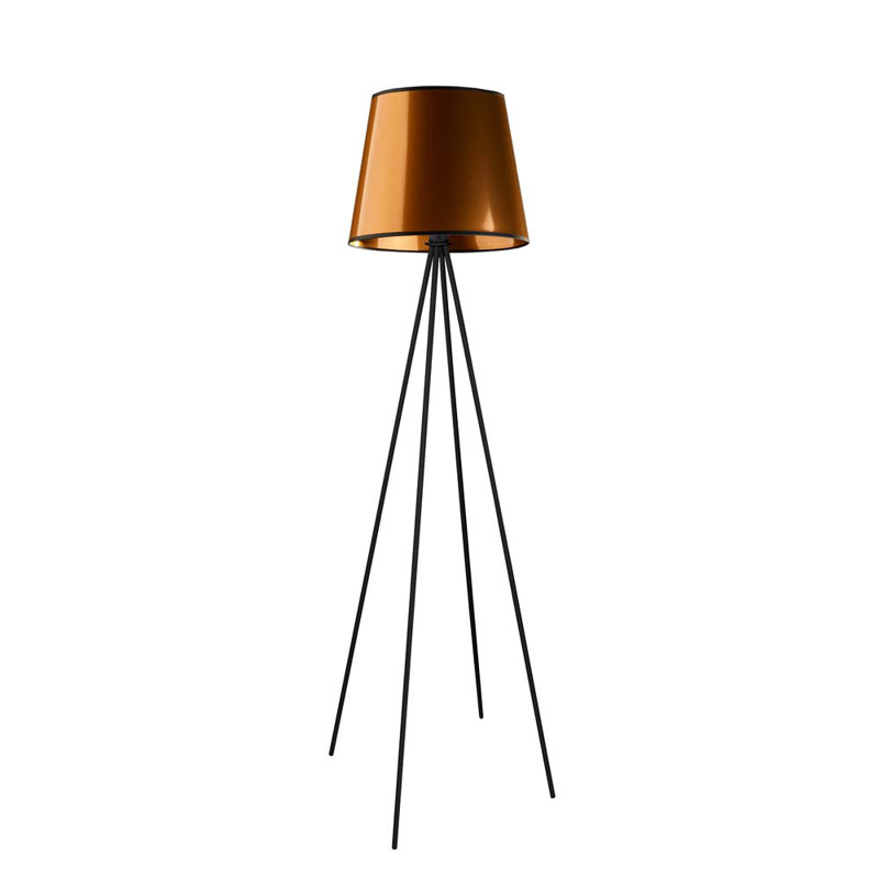 Follett 157cm Traditional Floor Lamp, Copper