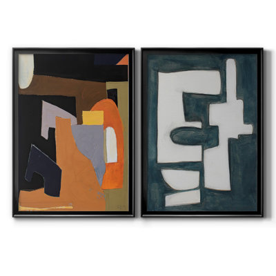 " The Olive Press Rooom " 2 - Pieces Painting Print