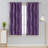 Spurgh Sliver Wave Foil Print Blackout Thermal Grommet Curtain Panels (Set of 2)-792607121-792607126