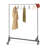 Whitmor Commercial Rolling Garment Z-Rack - Chrome