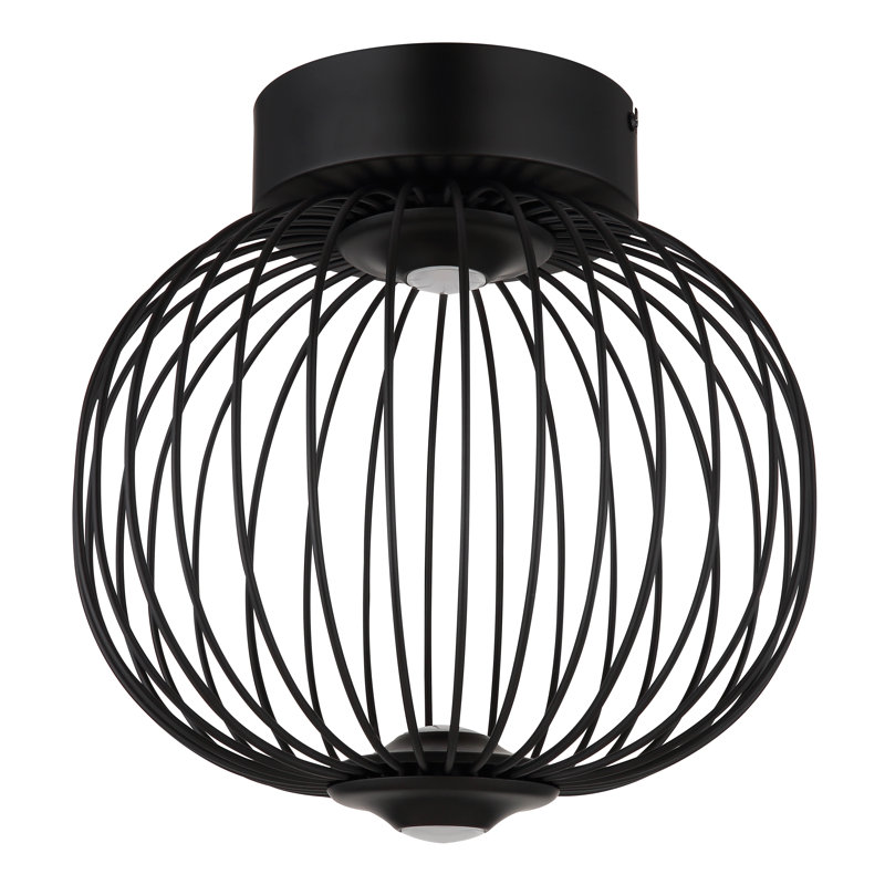 Conlyn LED Flush Mount,  Matte Black, Black