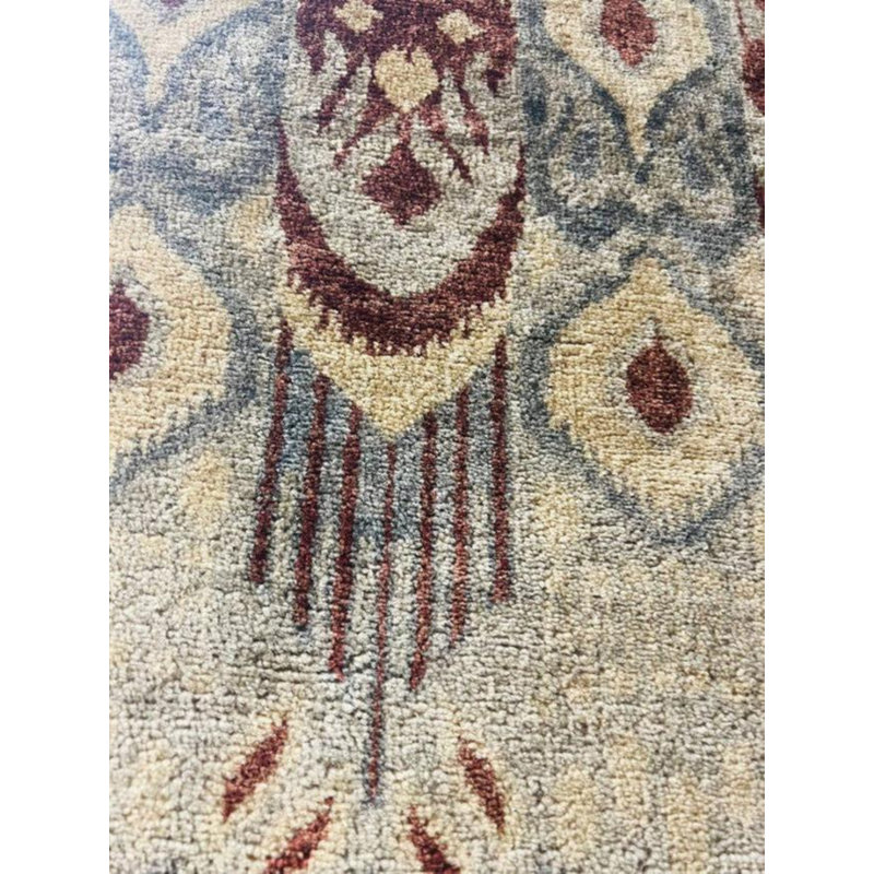 Geometric Area Rug in Beige