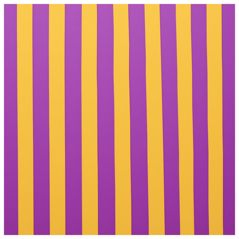 Coussins décoratifs mauves à rayures jaunes, 16 x 16 inches