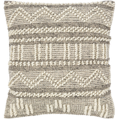 Reni Geometric Wool Throw Pillow