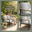 Canapé de jardin 3 places Chic Wicker
