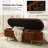 Ferdinand Modern Upholstered Storage Bench with Metal Legs-1108600441-1137073337