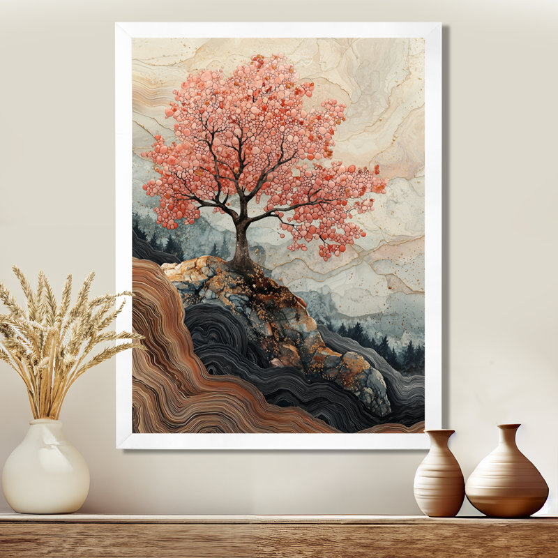 Hillyard - impressions sur toile florales, H 20 po x l 12 po, Reproduction encadrée sans passe-partout, Blanc