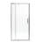 28"-32"W X 72"H Premium Pivot Swing Semi-Frameless Shower Door With 1/4"Tempered Clear Glass-114862844