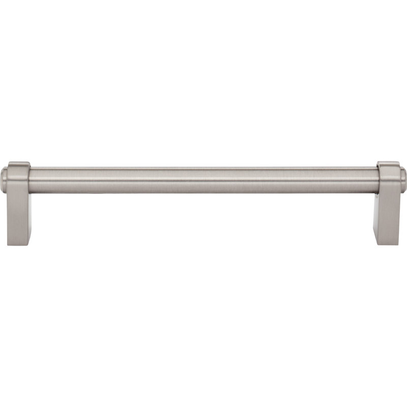 Lawrence Bar Pull, Brushed Satin Nickel, 6 5/16" Center To Center