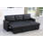 Upholstered Pull Out Sectional Sofa With Chaise