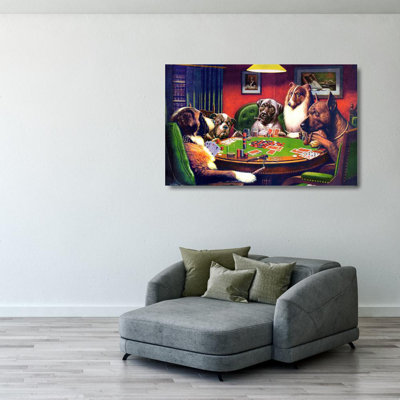 Dogs Playing Poker