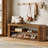 2-Tier Entryway Bench with Shoe Storage-1344903268