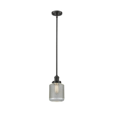 Luminaire suspendu cylindrique à 1 lumière Iyana