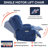 Up To 350 LBS Chenille Power Lift Recliner Chair, Heavy Duty Motion Mechanism With 8-Point Vibration Massage And Lumbar Heating, USB And Type-C Ports, Stainless Steel Cup Holders-1621255900