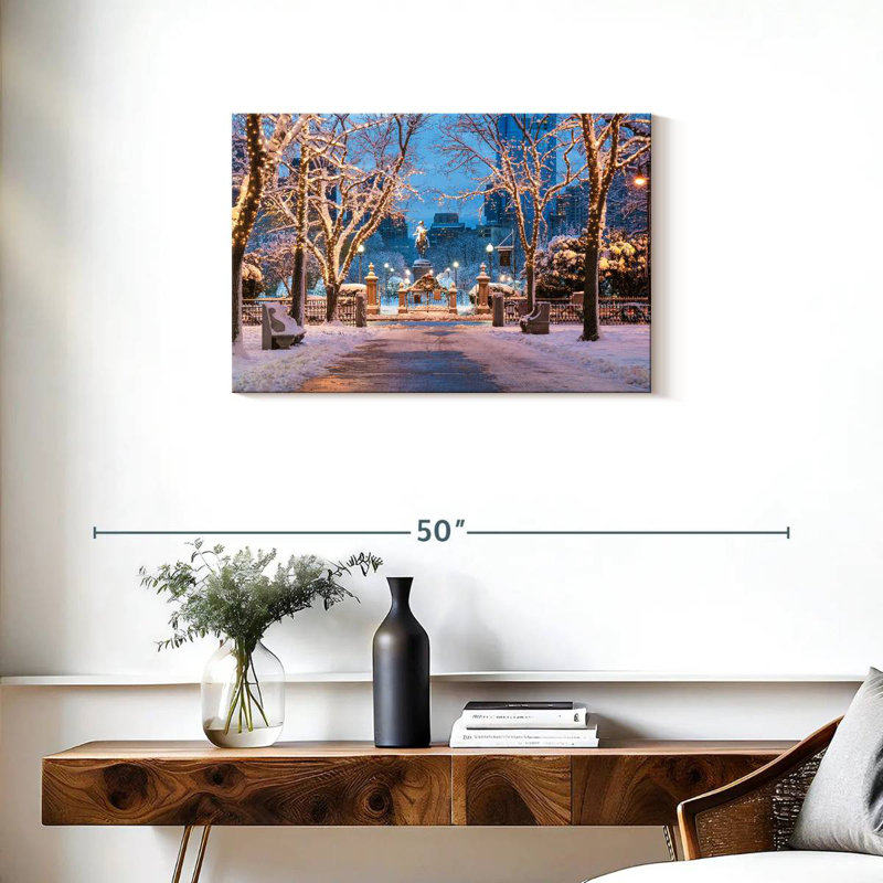 Nicci Boston Christmas, 20" H x 30" W