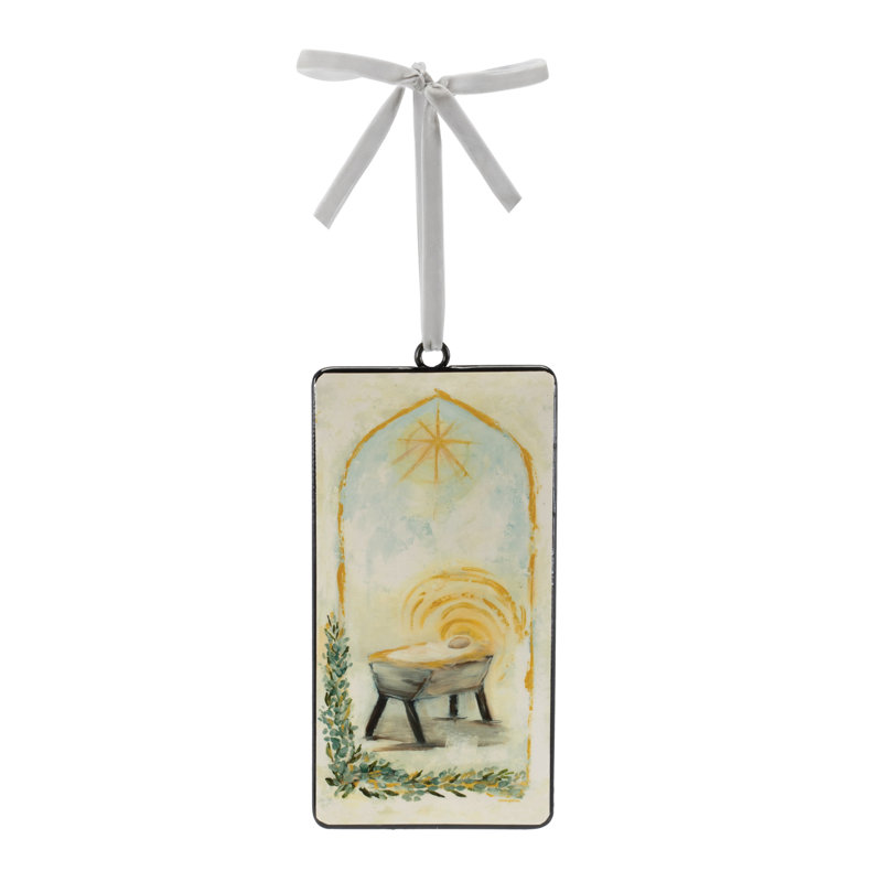 Nativity Manger Ornament