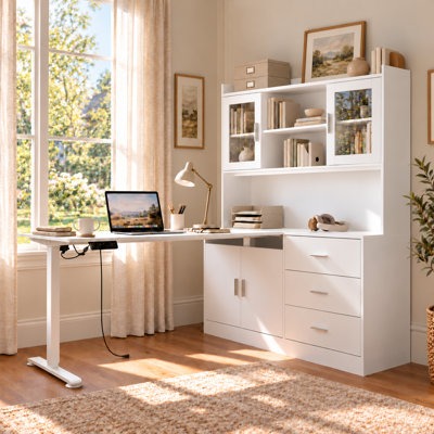 Bureau ergonomique assis-debout avec contrôleur de mémoire