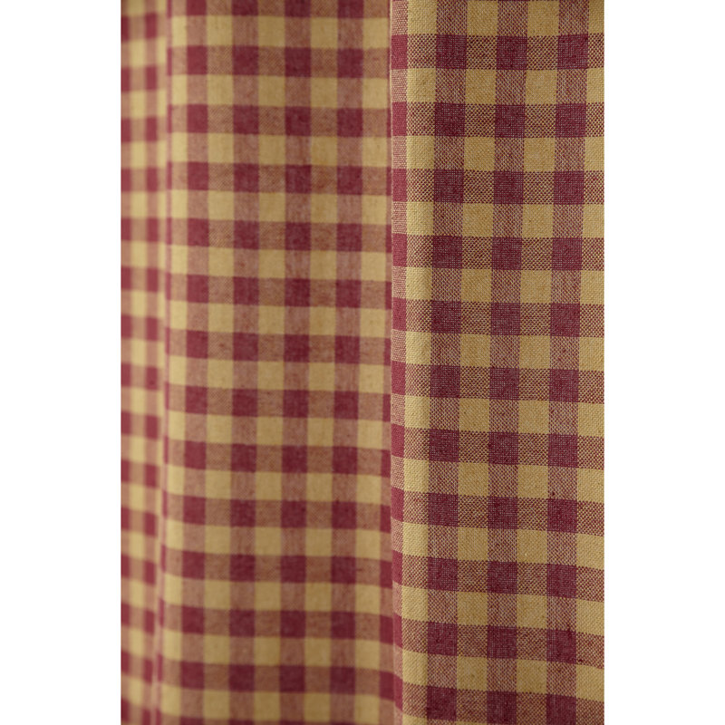 Paire de rideaux obscurcissant avec passe-tringle Star, Bourgogne / Brun clair, L 36 po x L 63 po