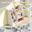 Bibliothèque pour enfants, bibliothèque pour enfants à 4 niveaux pour chambres d'enfants, bibliothèque pour enfants en bois, étagère à livres pour bébé-1587411250