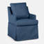 Fauteuil moderne avec 4 roulettes pour la salle à manger-1440532817