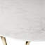 Table de cocktail en cuir