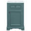 Meuble-lavabo de 20 pouces avec lavabo en céramique, porte à fermeture douce, tablette réglable et support de rangement fixé à la porte - idéal pour les petites salles de bain-126232843