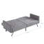 Canapé-lit Canapé-lit convertible gris clair pliable