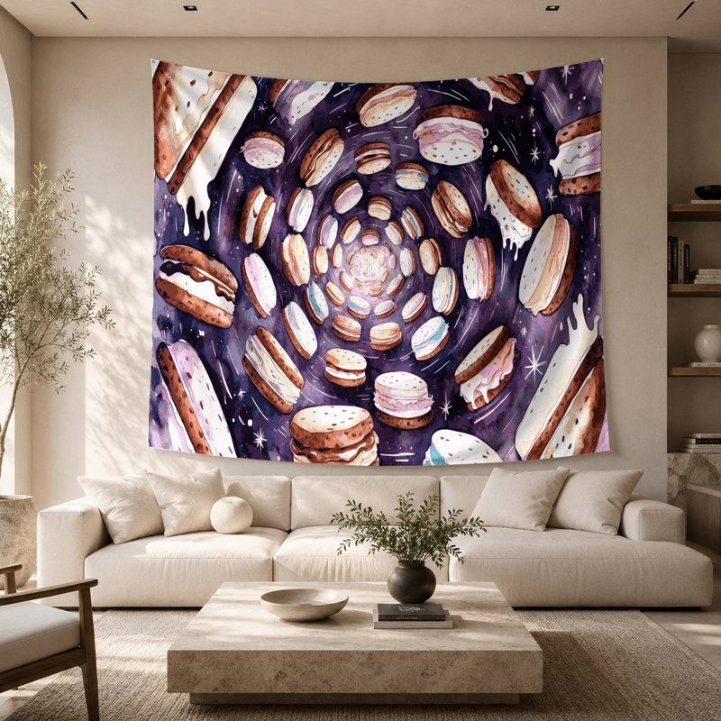 Tapisserie murale Desserts, 26 po x 36 po