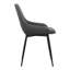 Kierra 48.26cm H Upholstered Side Chair in Charcoal