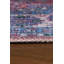 Tapis décoratif bleu marine rétro à motif tissé rétro-474584417
